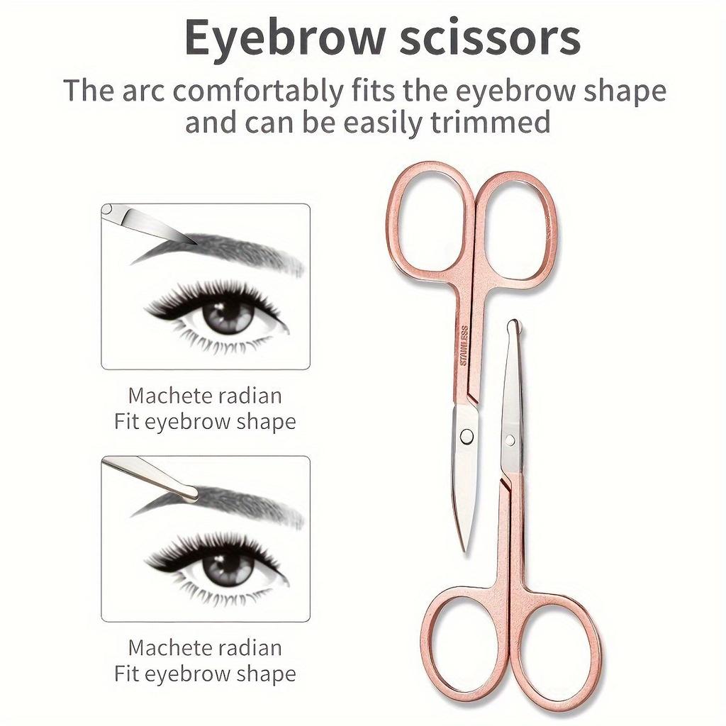 7/16/28 Pieces Nail Clippers Manicure Set Professional Manicure Set Personal Care Set Stainless Steel Travel Nail Clippers Toolkit