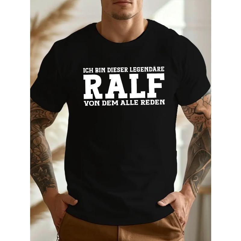 

Funny Humor German Crinkle Plus Size Men s T-Shirt, PLUS SIZE 4XL чорний