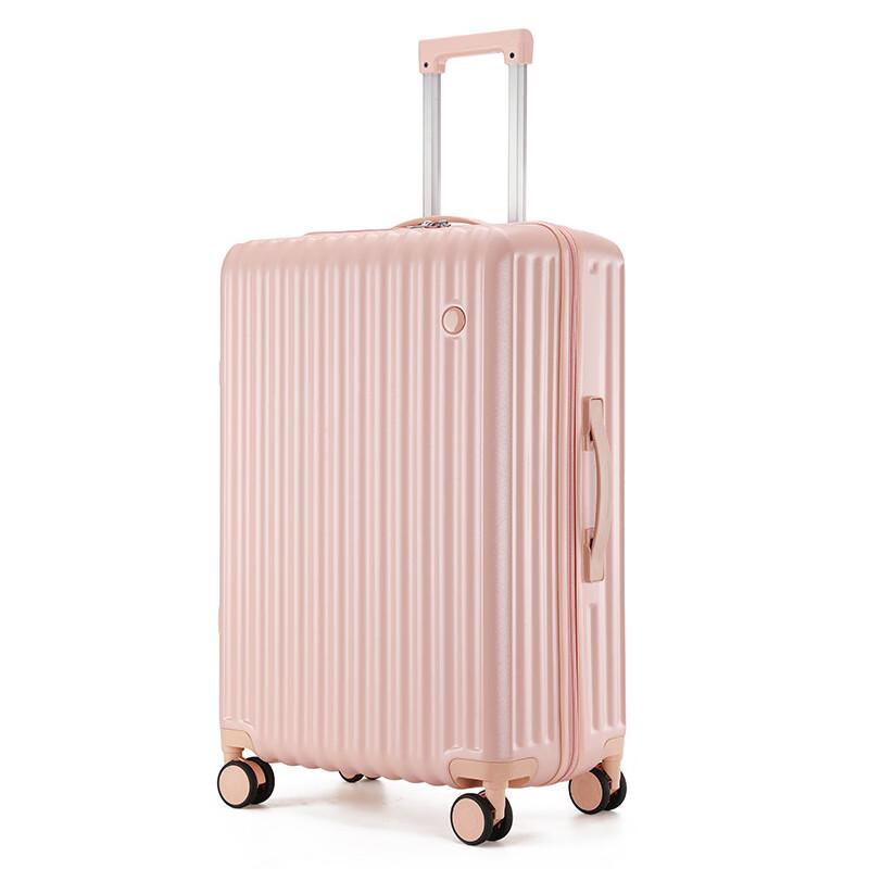 Fashion Zipper Luggage with Universal Wheels