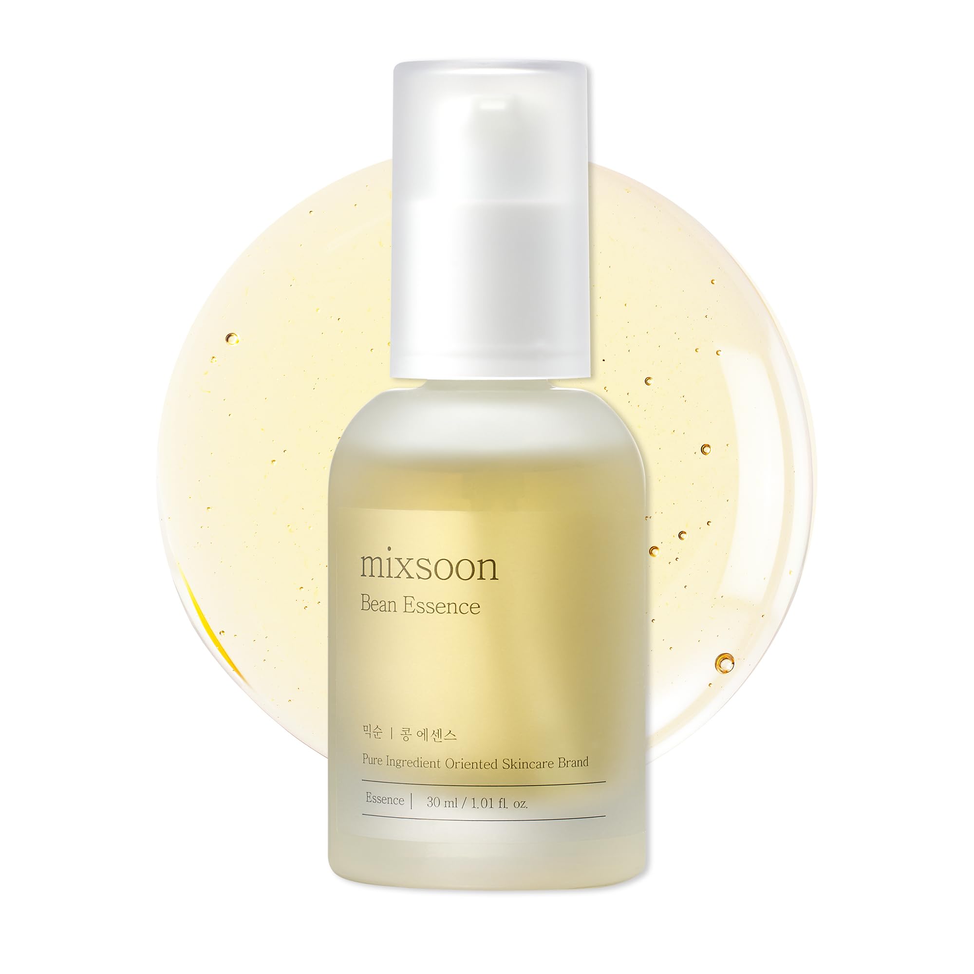 mixsoon Soy Essence Pore Sebum Vitamin Korean 30ml [Official] Pre-Serum (Moisturizing, Exfoliating, Care, Control, All-in-One Serum, Skincare, C,