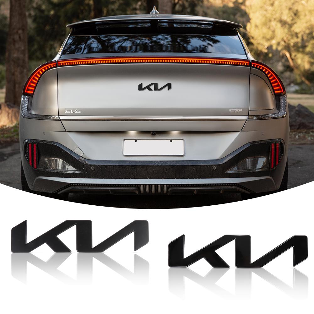 1pcs 3D 13cm 15cm 17.1cm 21.1cm for KIA K5 Car Letter Front Head Hood Bonnet Emblem Rear Tail Bumper Trunk Sticker Badge Styling