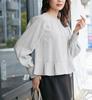 ROPE PICNIC Blouse EXCLUSIVE Blouse in SAX that can be worn as a [WEB COLOR SAX] Women's (48) cover-up