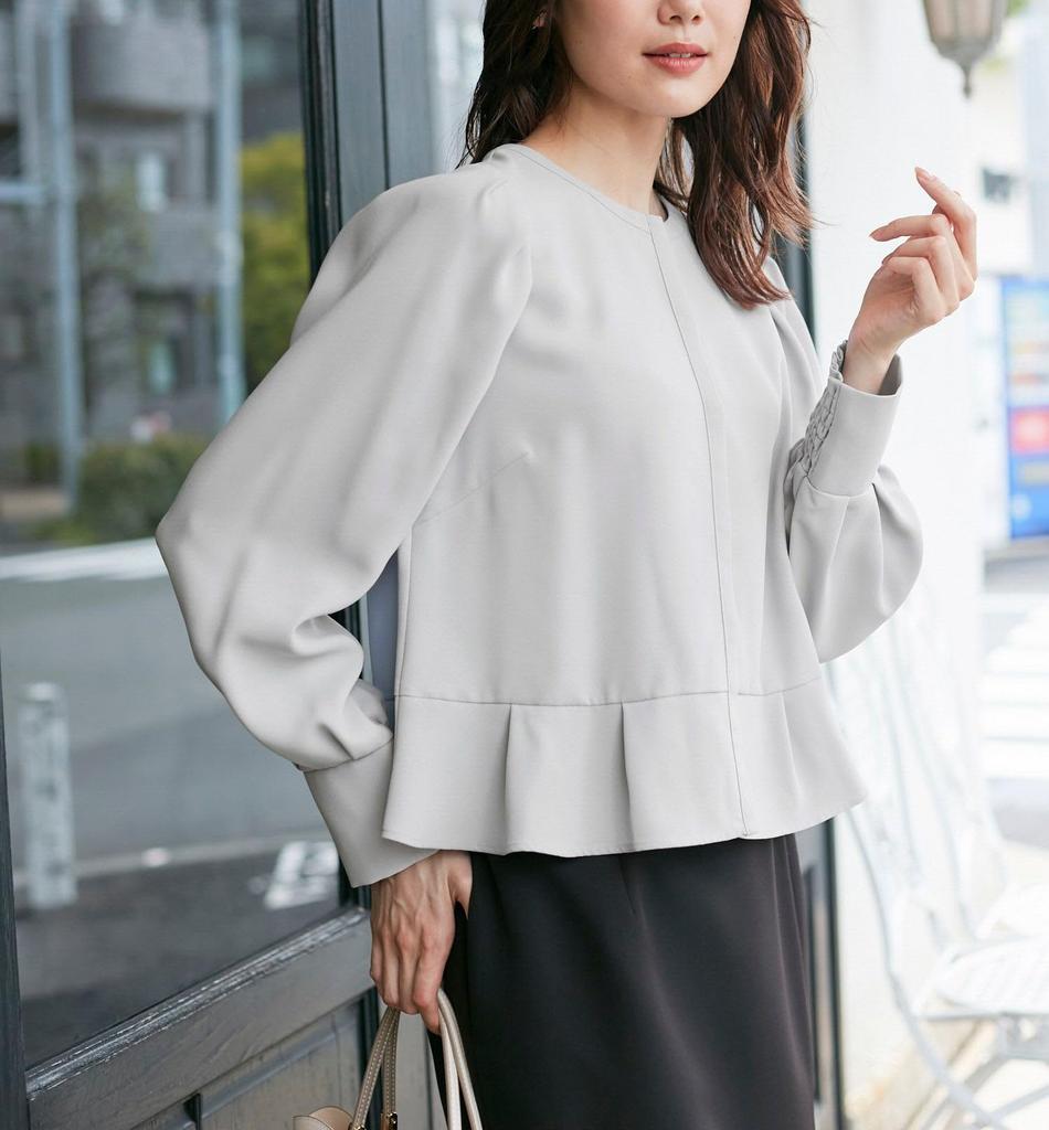 ROPE PICNIC Blouse EXCLUSIVE Blouse in SAX that can be worn as a [WEB COLOR SAX] Women's (48) cover-up