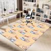 1PC Bunnies Pillow Extra Large Non-Slip Floor Carpet, Office, Family, Bedroom, Studio - Large Area RugJ0356