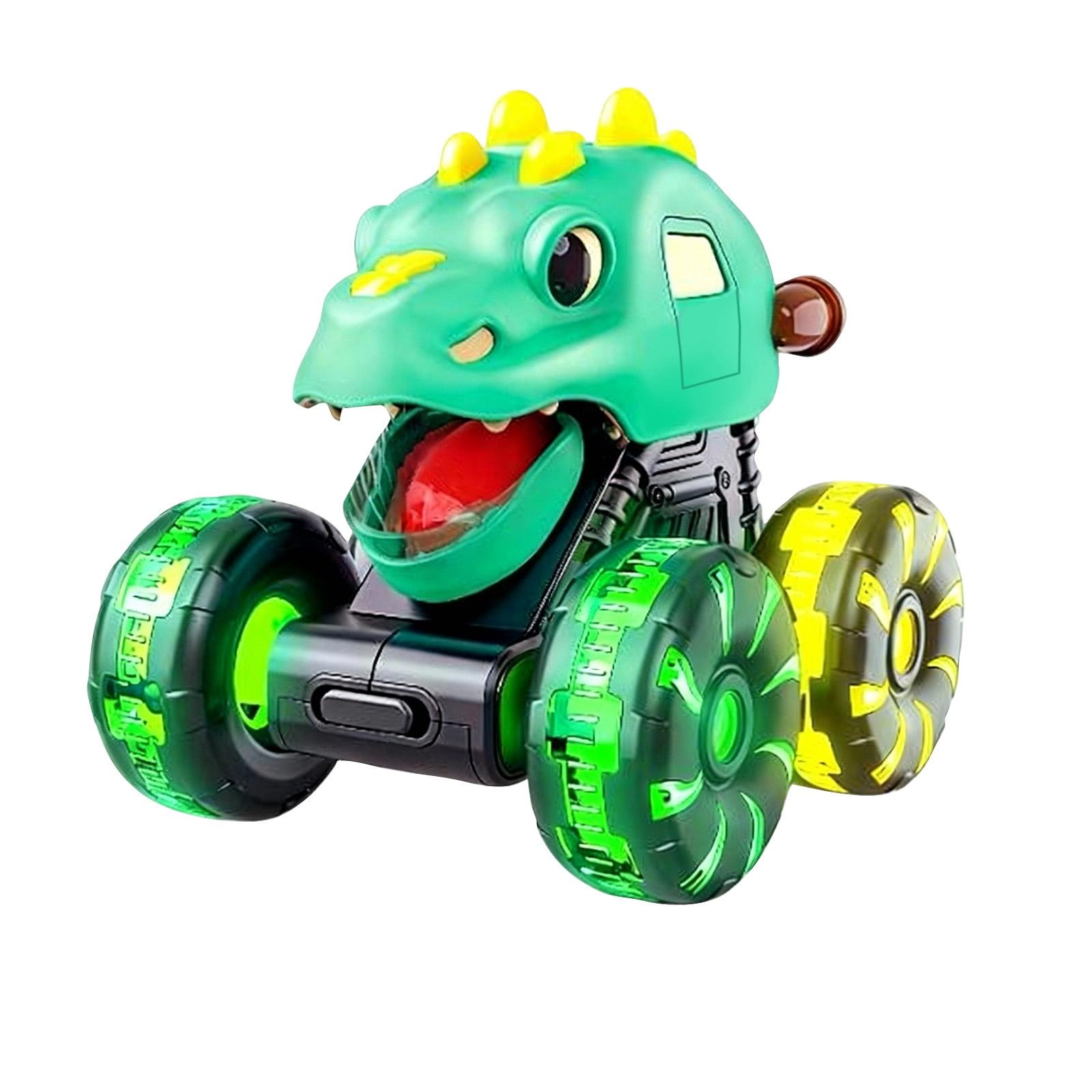 

Light Up Truck Dinosaur Toy, Suitable For Toddlers, Makes An Ideal Birthday Gift For Children. One Size зелений