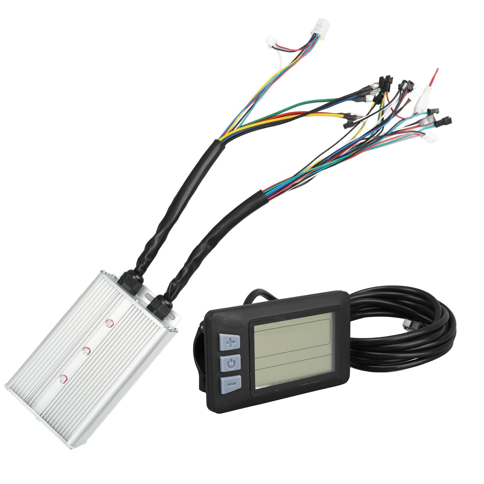 

48V 60V 1500W Motor Controller Waterproof LCD Display DIY Electric Bike Controller Kit for Scooters Folding Bikes