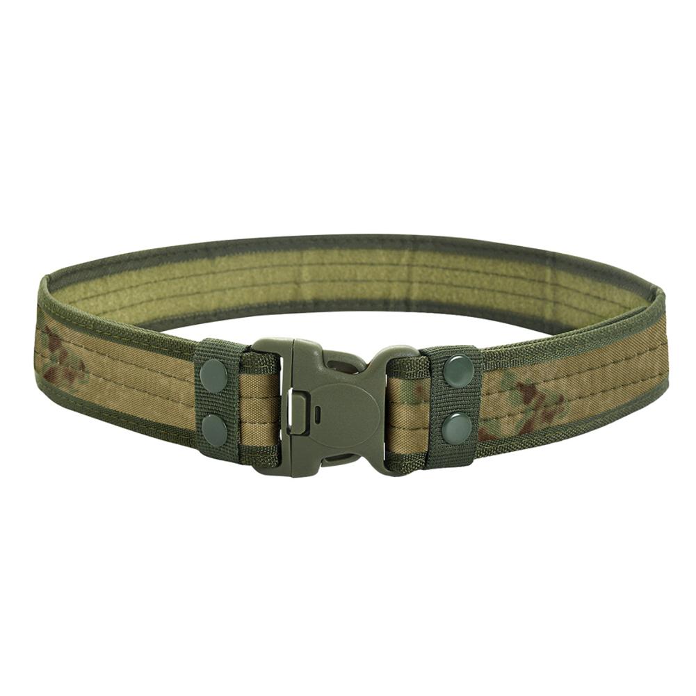 

1Pc Outdoor Durable Camouflage Tactical Belt for Hunting, Climbing, Hiking, Camping, Cycling Tactical Security Duty Utility Belt
