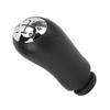 Car Styling Gear Shift Knob Accessory Replacement for CLIO III 2005‑2009 Silver Black5 Gears