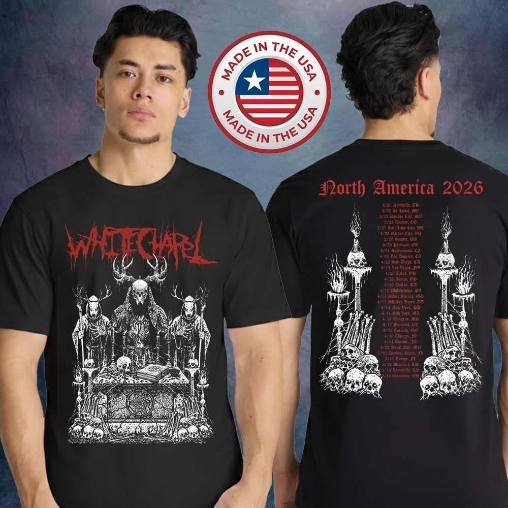 Whitechapel Tour 2026 Double Sided Unisex T-Shirt