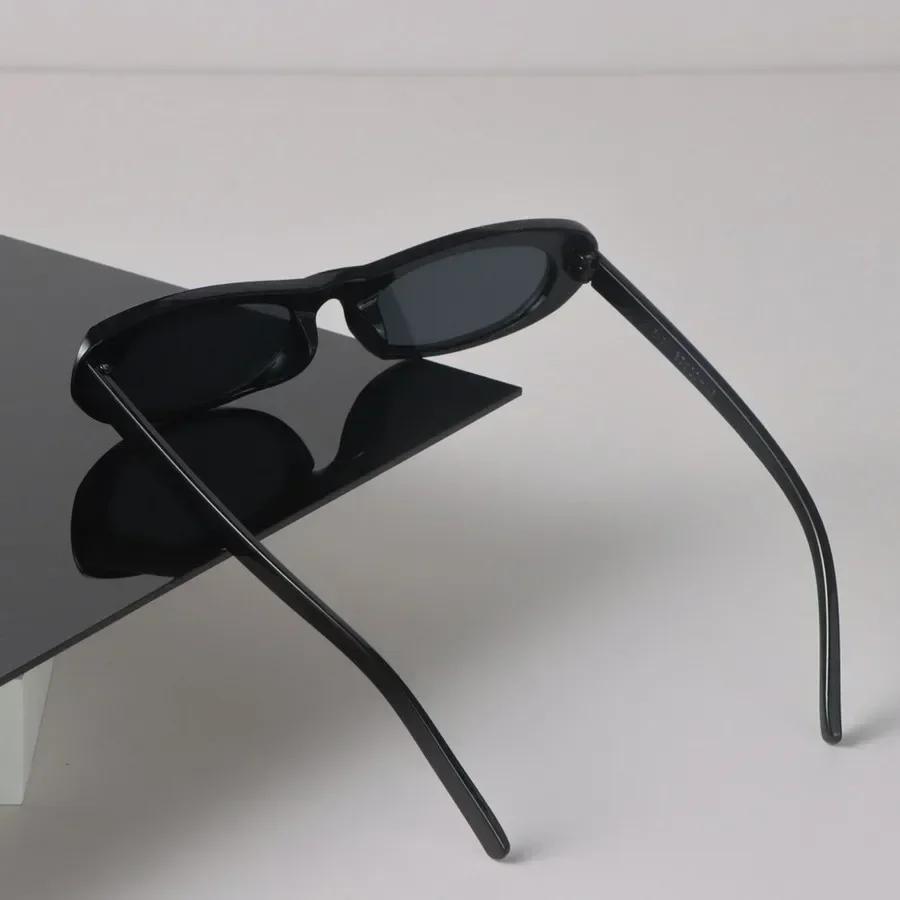 Klasické čtvercové sluneční brýle Dámské Pánské Minimalistická móda Ženské Mužské Retro Neformální