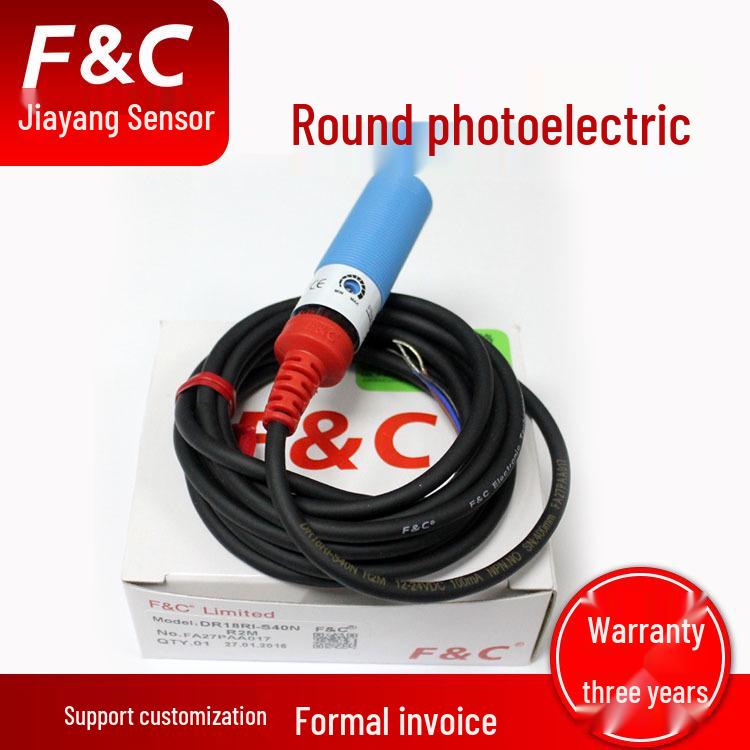 Jiazhun DR12 Series M12 Anti-interference Photoelectric Sensor