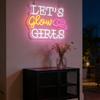 LED Neon Sign Night Light Lip Light Wall Decoration Christmas Wedding