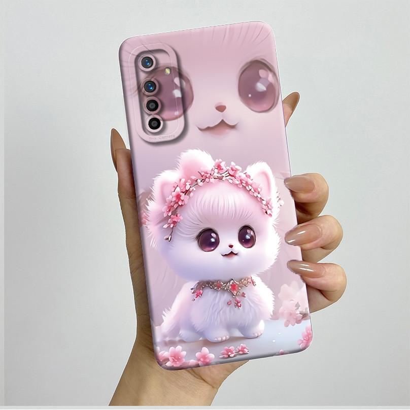 For Realme X2 XT Case RMX1921 RMX1991 RMX1993 Pretty Flowers Silicone Soft TPU Shockproof Phone Cover For OPPO K5 Coque Fundas