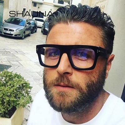 SHAUNA Occhiali da vista quadrati oversize con montatura per occhiali da donna con montatura da vista