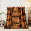 Tortoise Shell Pattern Blanket for all seasons blanket lunch break throw gift