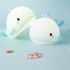 2026 New Rechargeable Whale Silicone Night Light, Tap Control Dimmable LED Lamp for Kids Room, Baby Sleep Companion