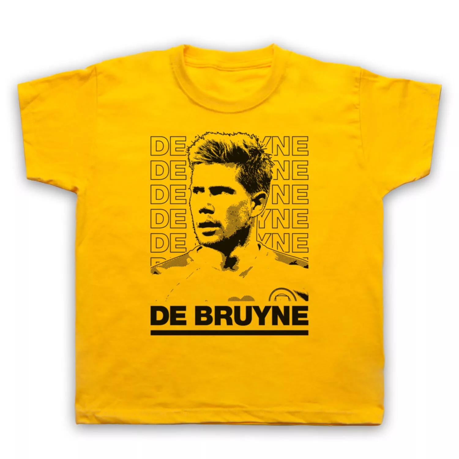 

DE BRUYNE MAN FOOTBALL BELGIUM CITY TOURNAMENT TRIBUTE KIDS CHILDS T-shirt 100