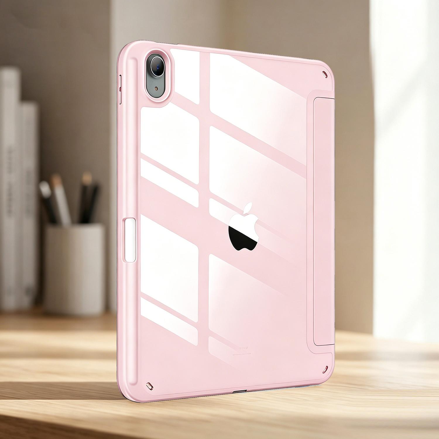 Чехол Tzion для iPad (А16) 11-е 10-е поколение, для iPad Air Pro 10.9 11 M2 M3 M4 Магнитная Smart-обложка с откидной крышкой iPad Pro 11 2018-22 gray