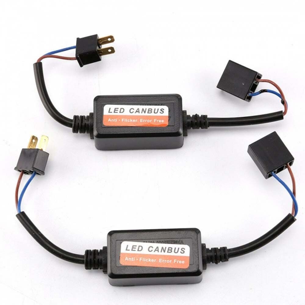 Anti-Flicker Warning Resistor Decoder H7 LED Headlight Decoder H7 Decoder Adapter Error Canceller