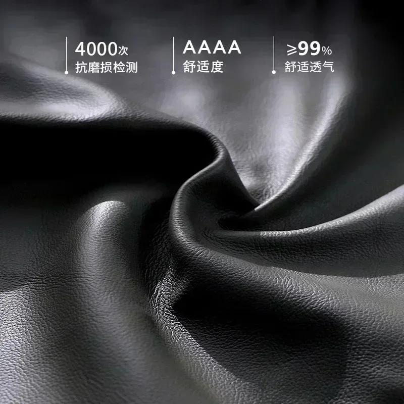 For Mercedes Benz A C Class E260 E300 GLB GLA GLE GLC Manual Sewing Car Steering Wheel Covers Car Accessories Genuine Leather