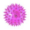 Bouncing Light-Up Ball Spiky Rubber Sensory Toy with Flashing Colors Cat Dog Chewing Toy Teeth Cleaning Thorn Balls