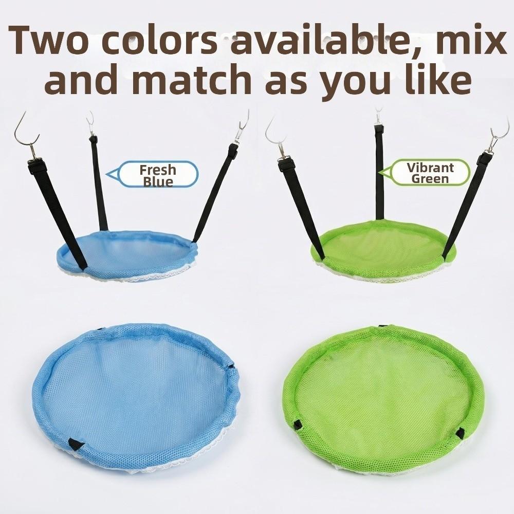 Adjustable Lanyard Hanging Cat Bed Breathable Mesh Hanging Sleeping Bed Cat Nest  For Cat Cage