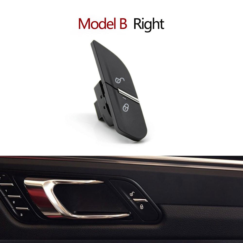 Car Interior Left Right Door Lock Unlock Opening Switch Button For Porsche Macan 95B 95B-2 2014-2024 95B962125 95B962126B
