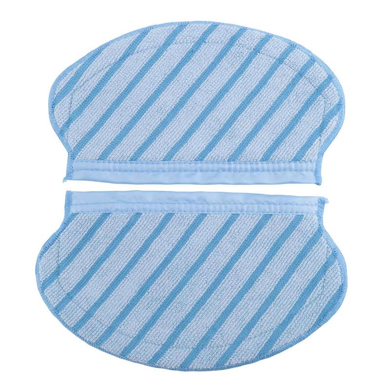 A65T-20Pcs Mop Cloth Cleaning Pads For Ecovacs Deebot Ozmo 920 950 N8/T5/N5/N5S Series Vacuum Cleaner Parts Washable