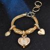 Luxury Rhinestone Heart Dial Women's Watch Fashion Ladies Bracelet Quartz Watches