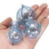 Galleggiante da Pesca Riempibile d'Acqua 25/32/40/47MM, Galleggiante Regolabile Trasparente per Amo da Mosca, Galleggiante Sfera d'Acqua per Pesca alla Carpa