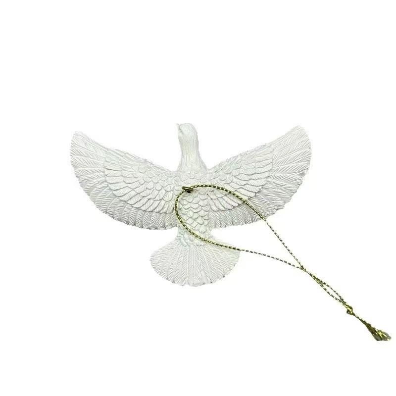 

Голубь дружбы - Один дома 2 Полимерное рождественское украшение Голубь украшение на рождественскую елку - Идеальный подарок для кого-то особенного 1PCS