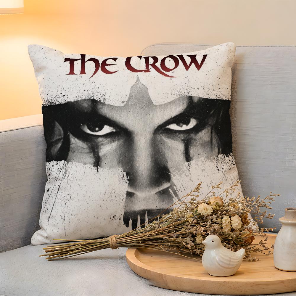 

Cushion Cover Linen SkinFriendly Soft Decorative Case For Sofa Home Decor Classic Movie The CCrow Pillow cover 30x30cm