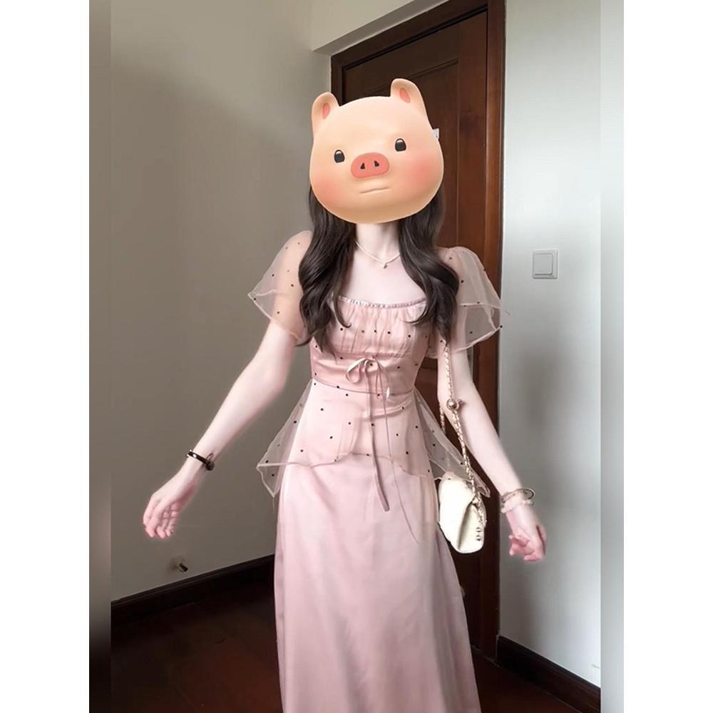 Xiaoxiangfeng dress long dress, this year's popular beautiful skirt women's summer temperament