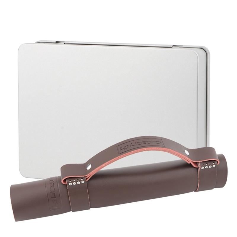 Retro Genuine Leather Handle Folding Cycling Equipment for Folding Bicycle Outdoor Carry Strap Water Resistant Belts 1