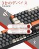 x ZIYOU LANG Bluetooth Wireless Gaming K68 Red Switch USB Compatible with and for Remote Japanese Manual Technical Standards Conformity Certification