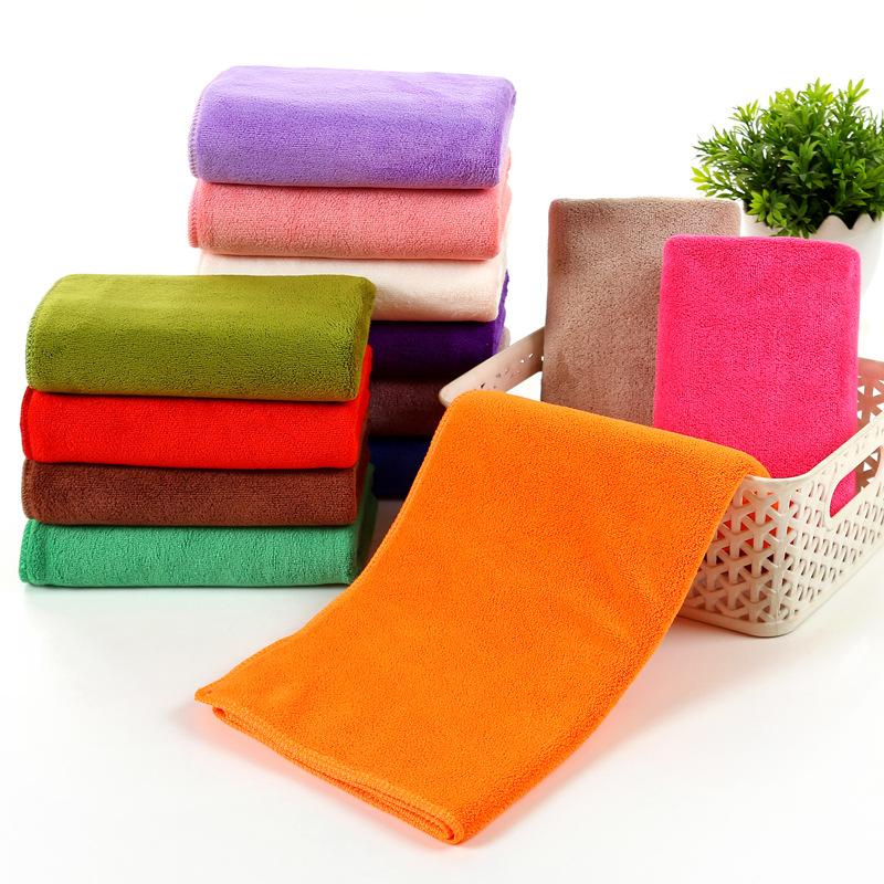 Thickened Towels Microfiber Dry Hair Towels Beauty Barber Shop Headscarf Super Moisture-wicking Towel Embroidery Letter Design