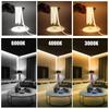 AC 110V 220V COB LED Strip Waterproof EU UK US Kit 3000K 4000K 6000K Garden Home Decor High Bright Flexible Ribbon Neon Light