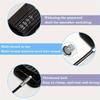 1set Password Refrigerator Fridge Freezer Door Lock, No Tools Need Or Drill, For Kitchen Refrigerator, Cabinets, Drawers, Closets, Windows, Doors