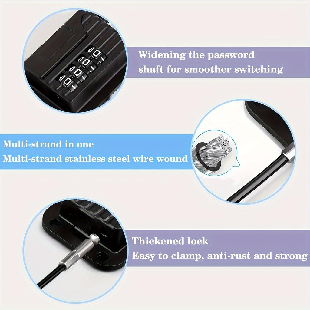1set Password Refrigerator Fridge Freezer Door Lock, No Tools Need Or Drill, For Kitchen Refrigerator, Cabinets, Drawers, Closets, Windows, Doors