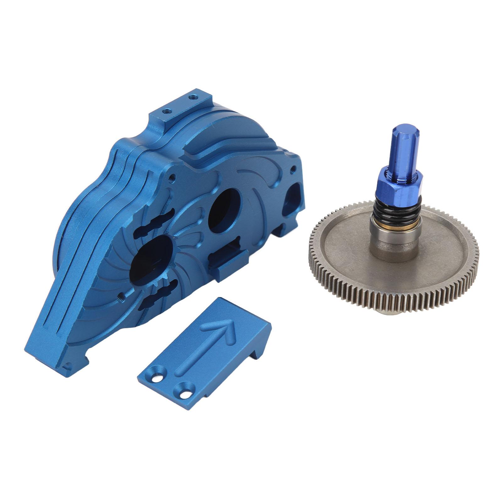 

Кришка редуктора РК Корпус коробки передач з алюмінієвого сплаву з зубчастим колесом і шестернею для ARRMA темно-синього кольору