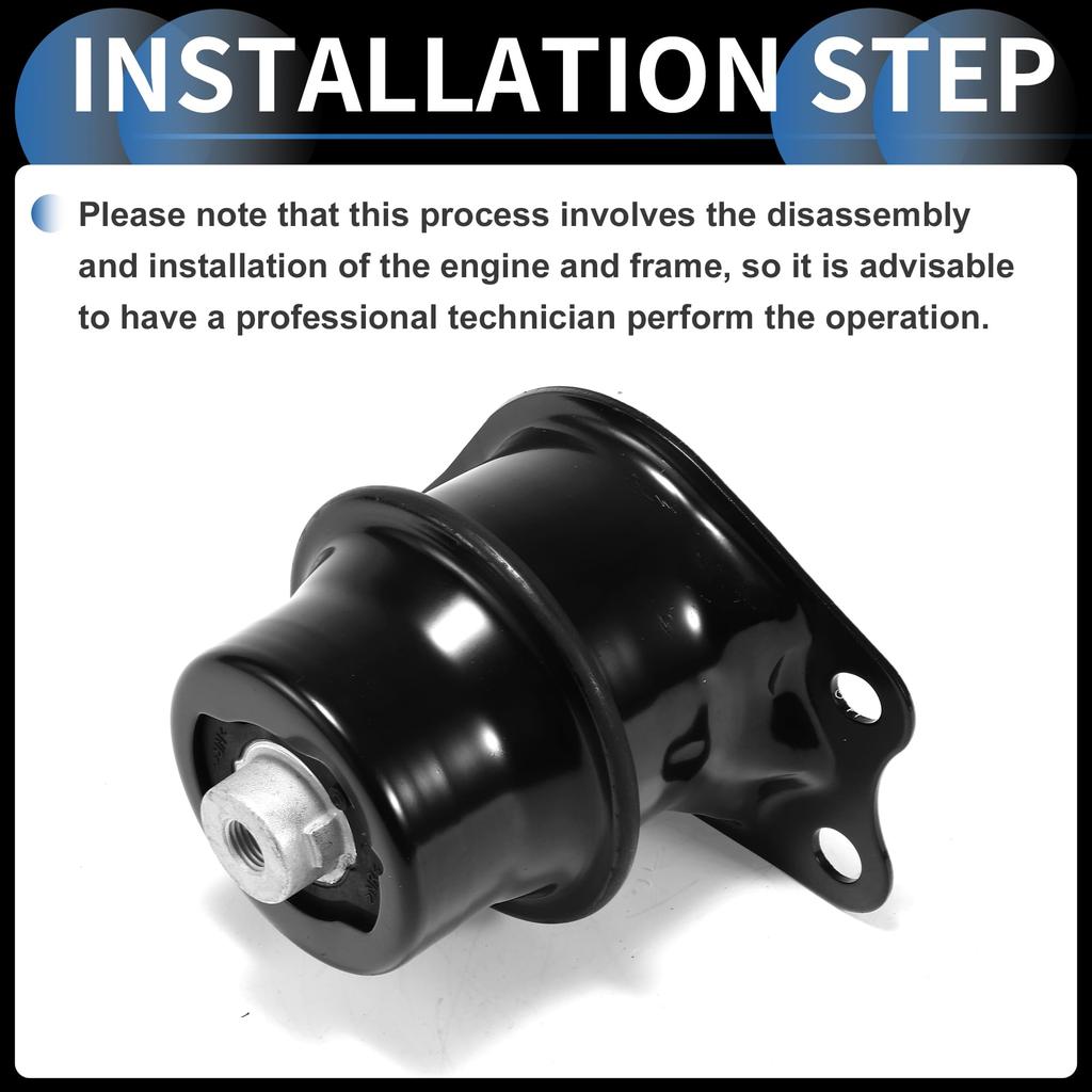 INFINAUTO Engine Motor Mount for Honda No.50822TF0J02 Black 1