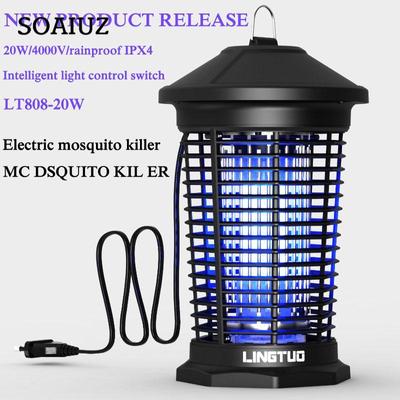 NEARCAM20W Mückenvernichter Regenfest 4000V Stromschlag Mückenvernichter Mückenfalle Garten Outdoor Schädlingsvernichter Lampe