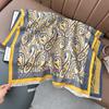 Scarf women's winter retro imitation cashmere jacquard shawl warm and thickened outer cover photo wear scarf versatile
