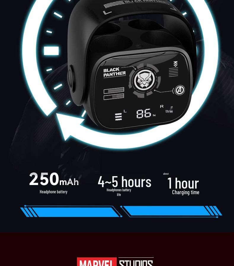 Marvel 2025 Bluetooth Ohrclip: Bequeme Gaming-Ohrhörer mit geringer Latenz