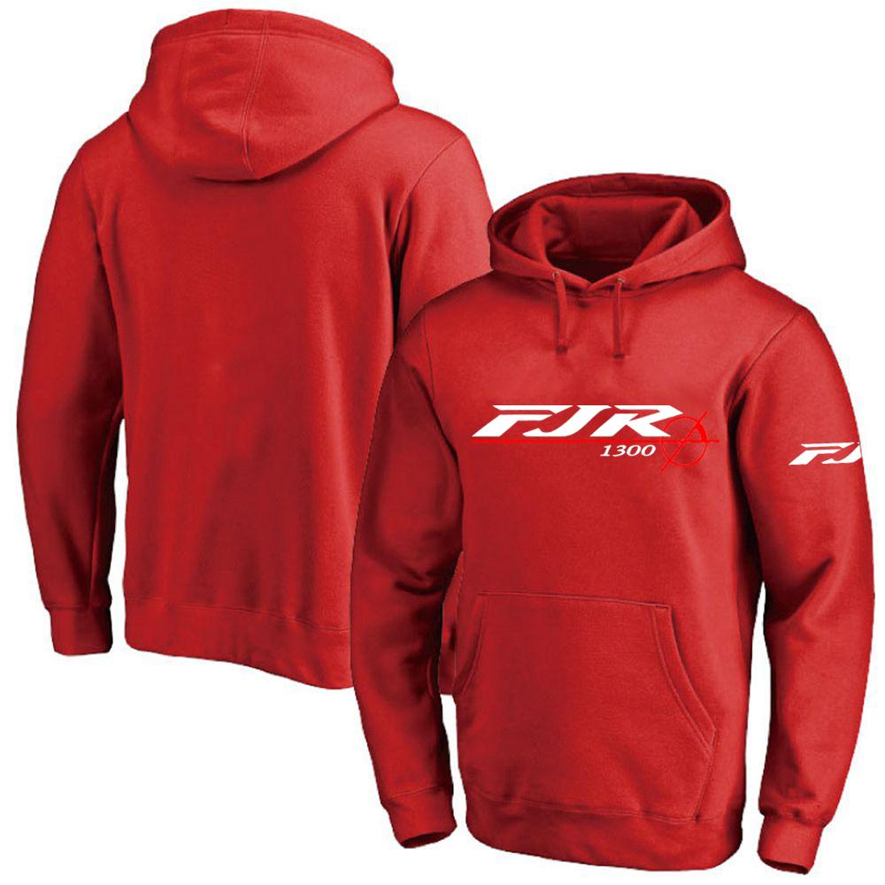 2025 Spring And Autumn Man's FJR 1300 MOTORCYCLE Logo Print Fashion Pullover Drawstring Hoodies Loose Comfortable Slim Coat