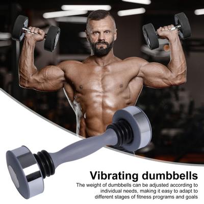 Men Shake Dumbbell Men Women Arm Shoulder Chest Exercise Strength Training Muscle Toning Barbell Weight Home Gym Fitness Equipment