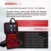 V519 Red Car Diagnostic Scanner Tool Automotive OBD2 Scanner for Engine Health Check with Color Screen Code Readers 4