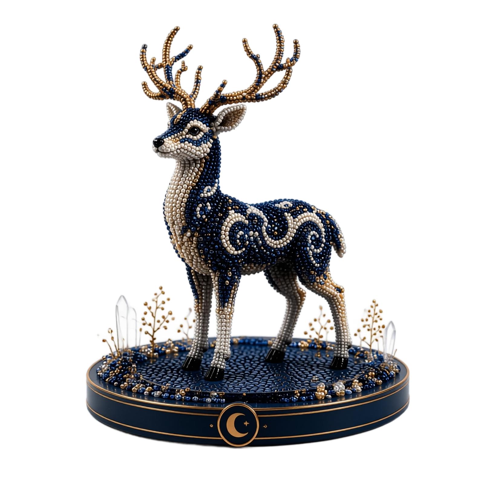 3D Beaded Animal DIY Set - Beaded Animal Kit One Size