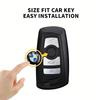 11mm/14mm Car Remote Key Sticker Aluminum Emblem Decoration Decal for BMW E46 E85 E60 F10 E39 F30 E36 F20 E87 E90 E70 X3 X5 M3 M