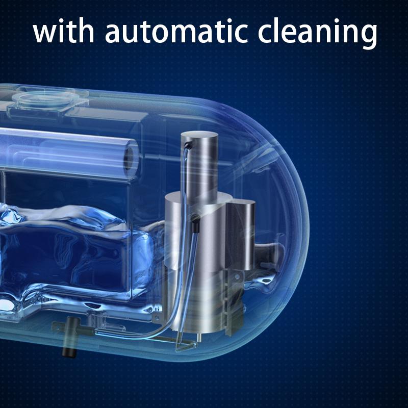 Touchless Automatic Foam Soap Dispenser Time Temperature Display USB Charging Waterproof Auto Induction Liquid Soap Dispenser